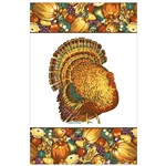 Autumn Turkey Table Cover